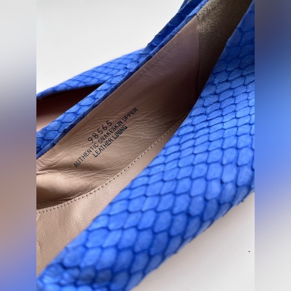 J. Crew Collection Snakeskin Ballet Flat | size 9, fit 8/8.5 | Made in Italy - Picture 2 of 5